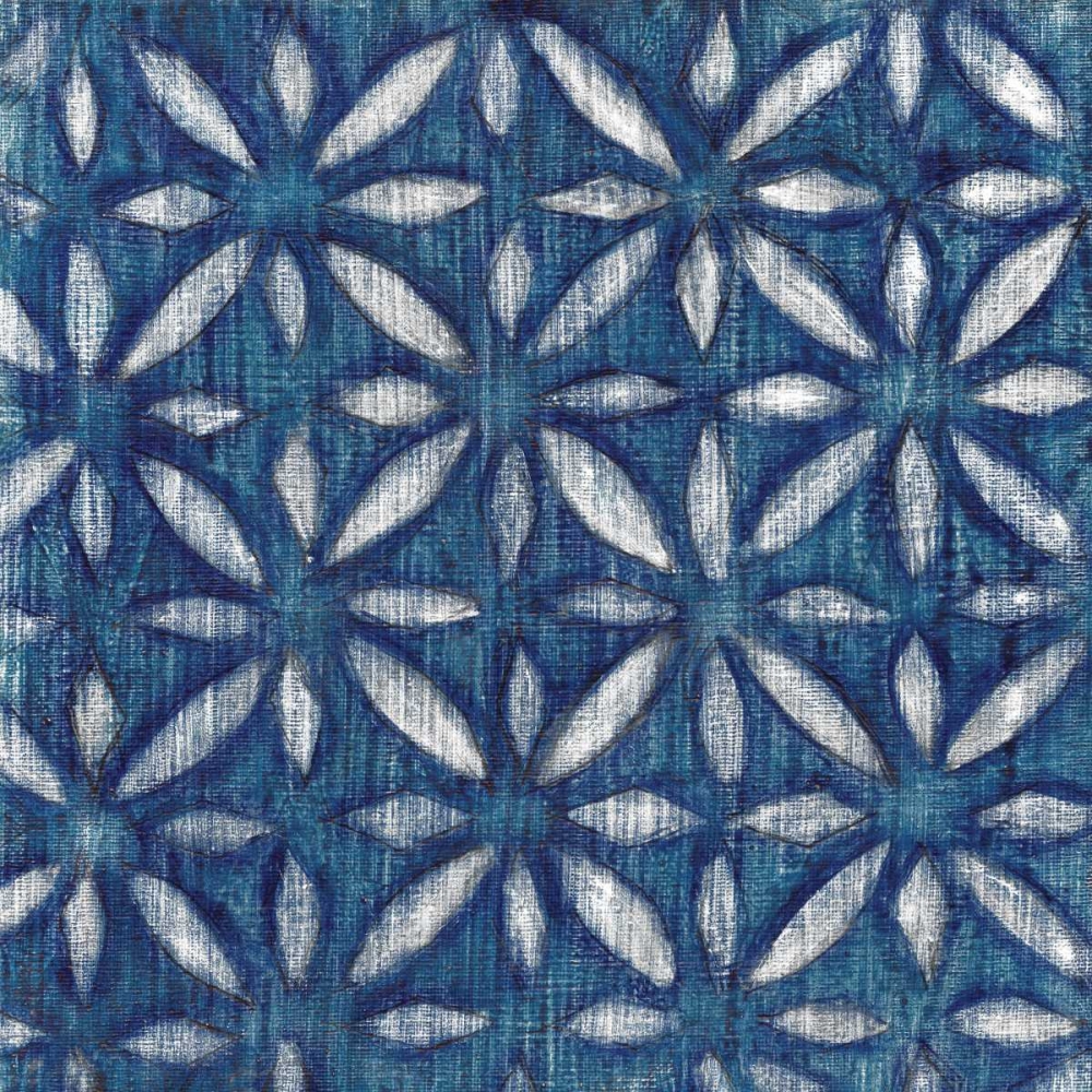 Shibori Blue II art print by Tava Studios for $57.95 CAD