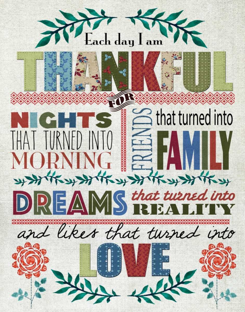 Thankful art print by Conrad Knutsen for $57.95 CAD