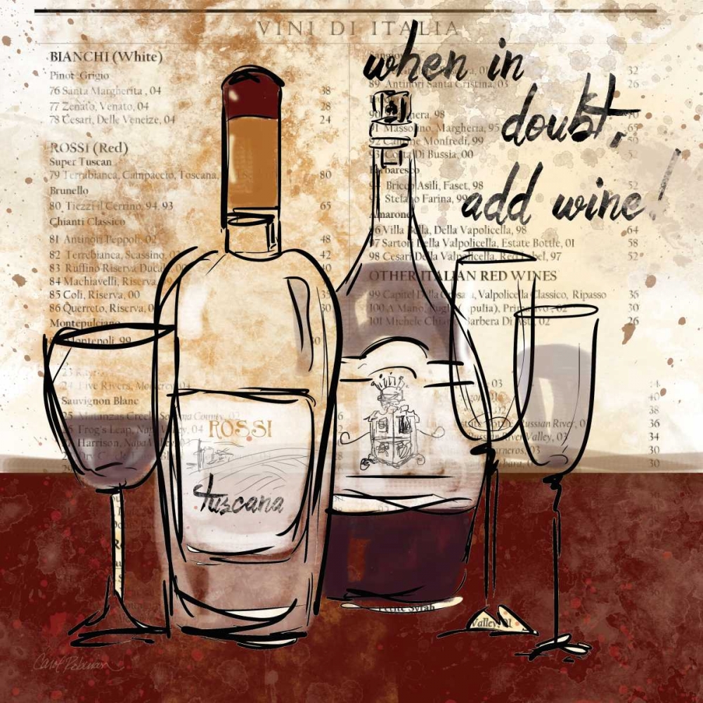 When In Doubt, art print by Carol Robinson for $57.95 CAD