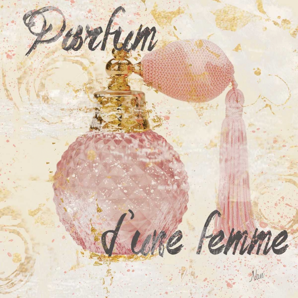 Parfum Femme art print by Nan for $57.95 CAD