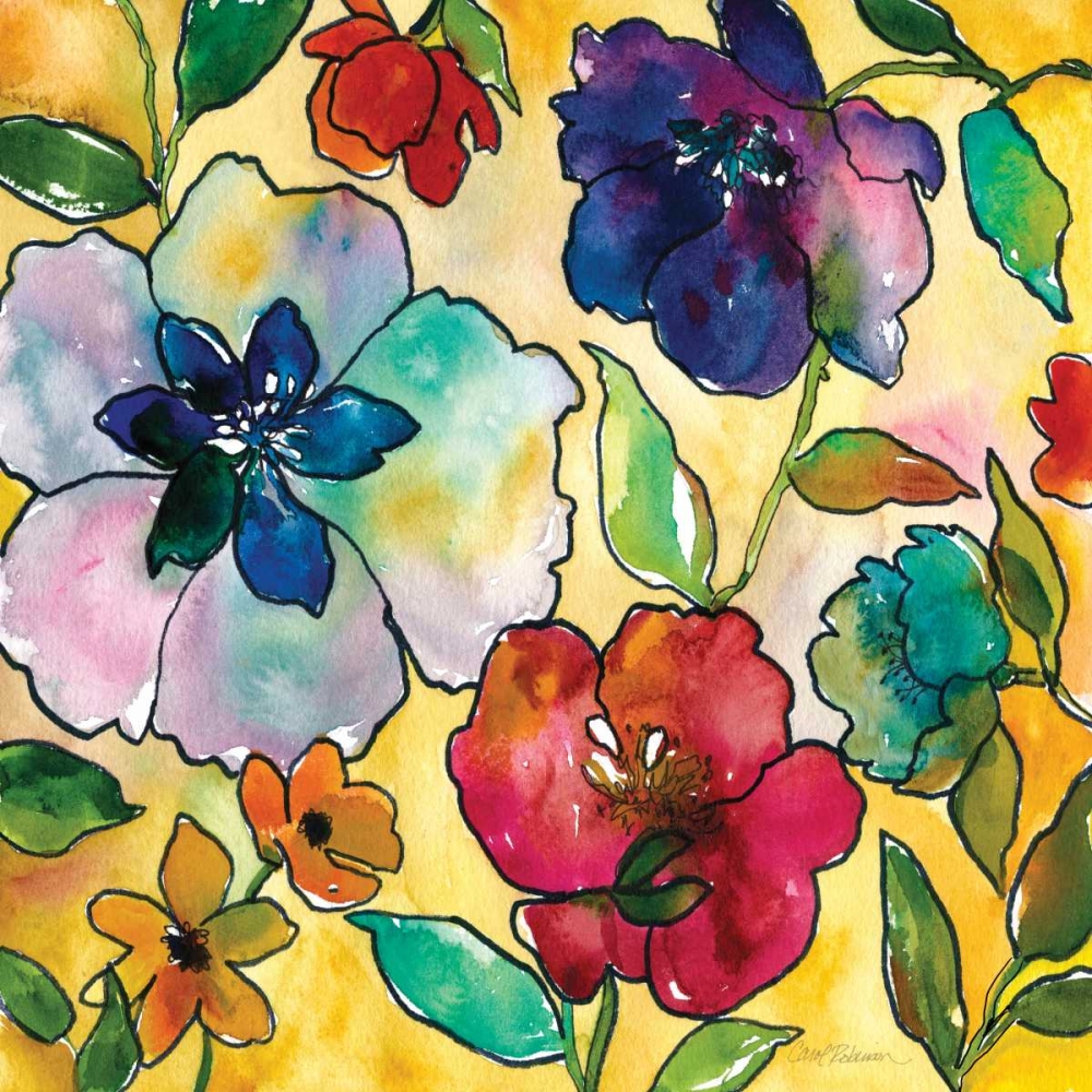 Bright and Colorful art print by Carol Robinson for $57.95 CAD