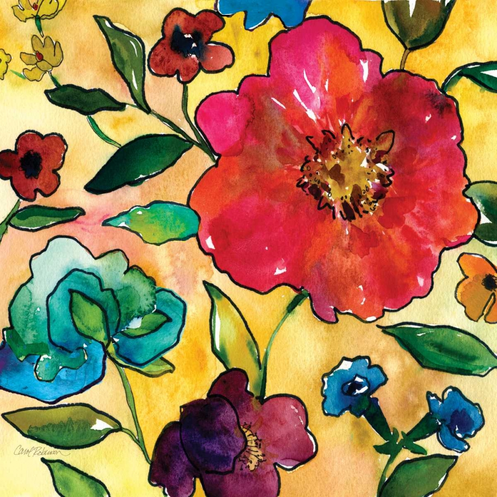 Bright and Colorful art print by Carol Robinson for $57.95 CAD