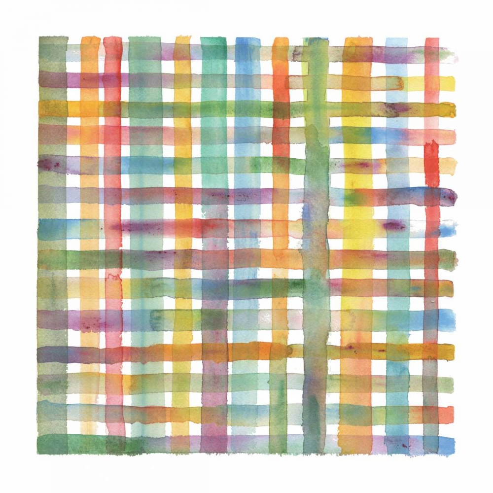 Plaid II art print by Theresa Troise Heidel for $57.95 CAD