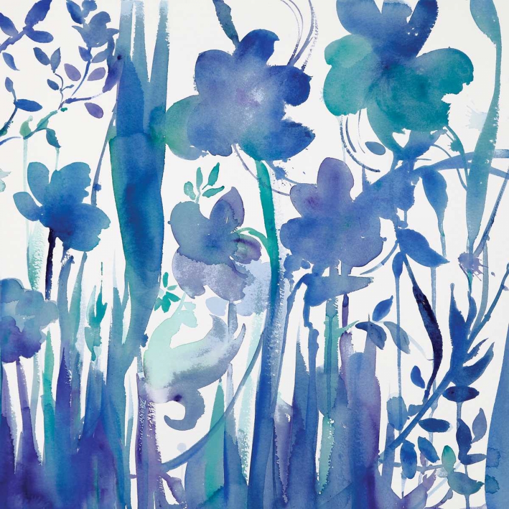 Afternoon Indigo II art print by Theresa Troise Heidel for $57.95 CAD