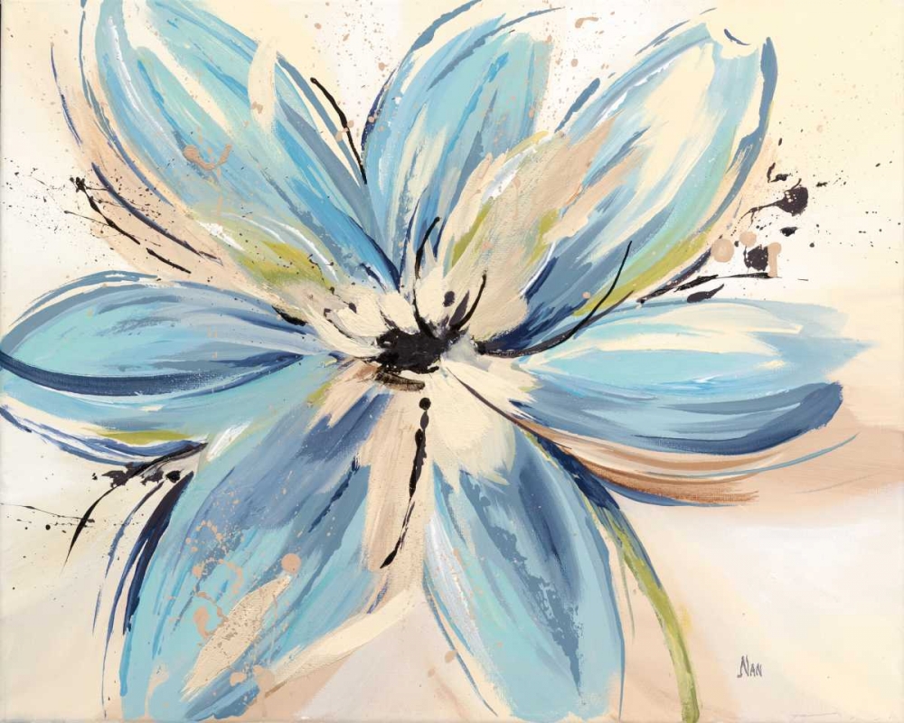 Touch of Blue II art print by Nan for $57.95 CAD