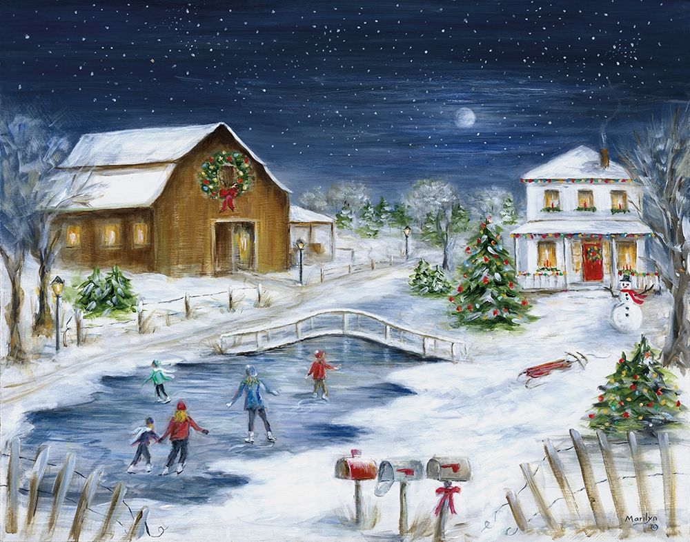 Winter Wonderland art print by Marilyn Dunlap for $57.95 CAD