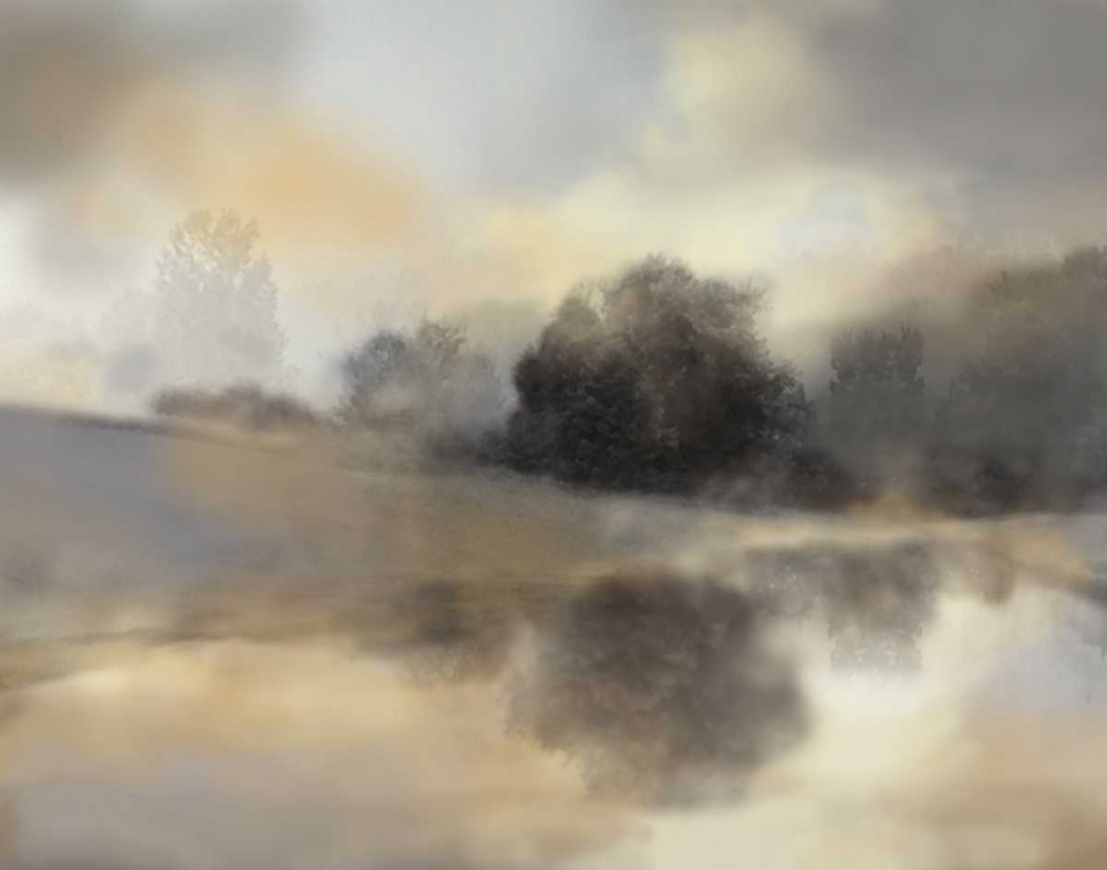 Misty Pond art print by Nan for $57.95 CAD