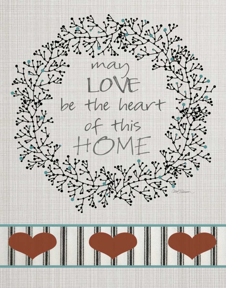 Homespun Love art print by Carol Robinson for $57.95 CAD