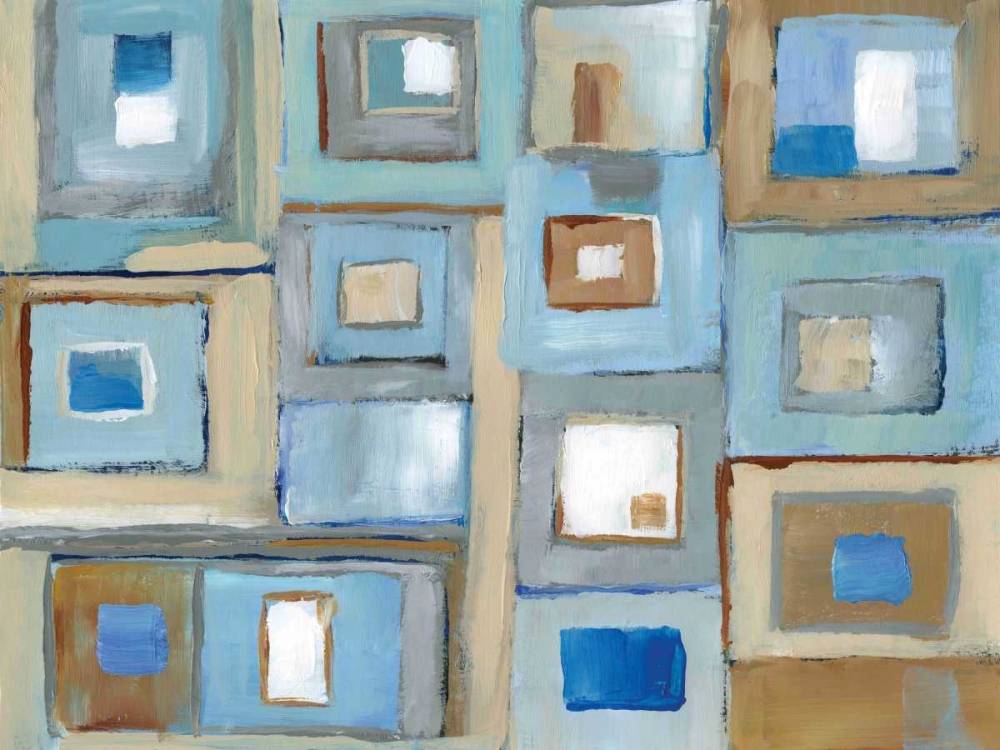 Variation on Greek Key I art print by Nan for $57.95 CAD