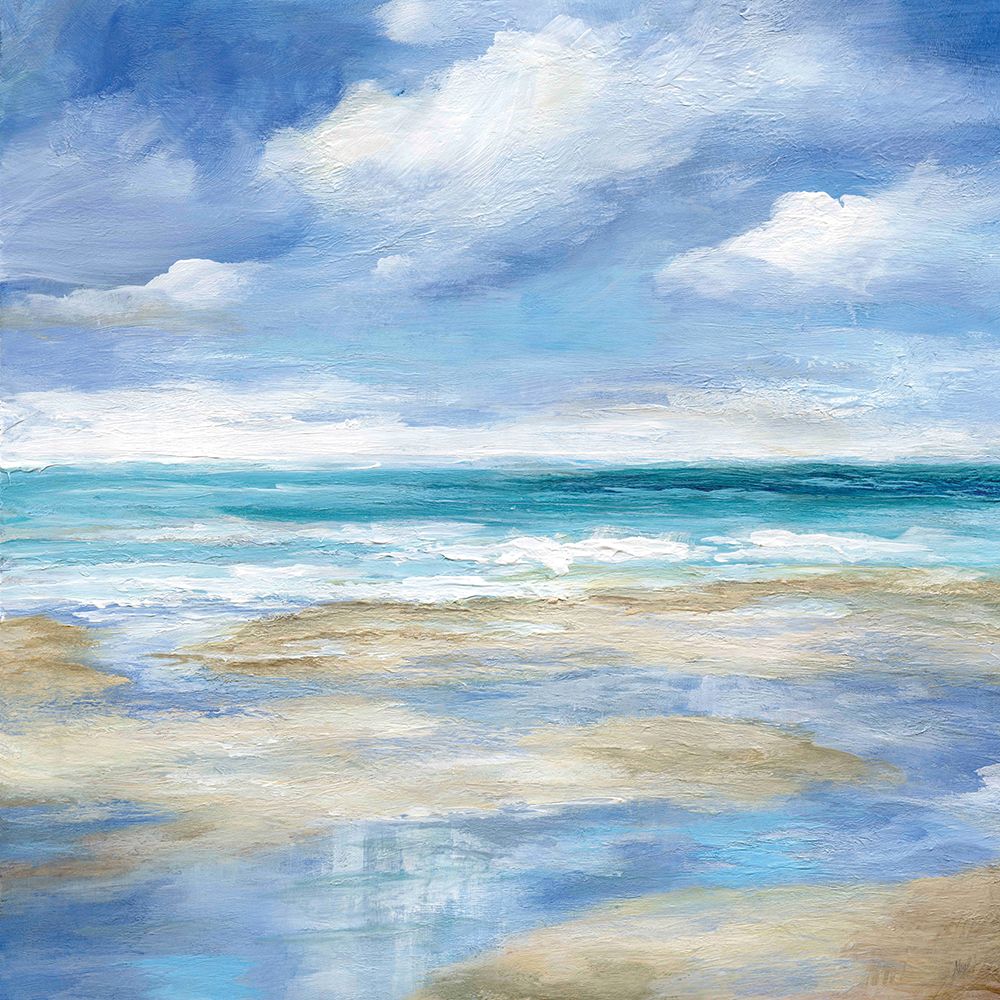 Washy Coast I art print by Nan for $57.95 CAD