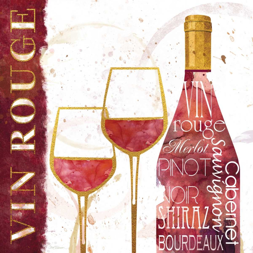 Vin Rouge art print by Carol Robinson for $57.95 CAD
