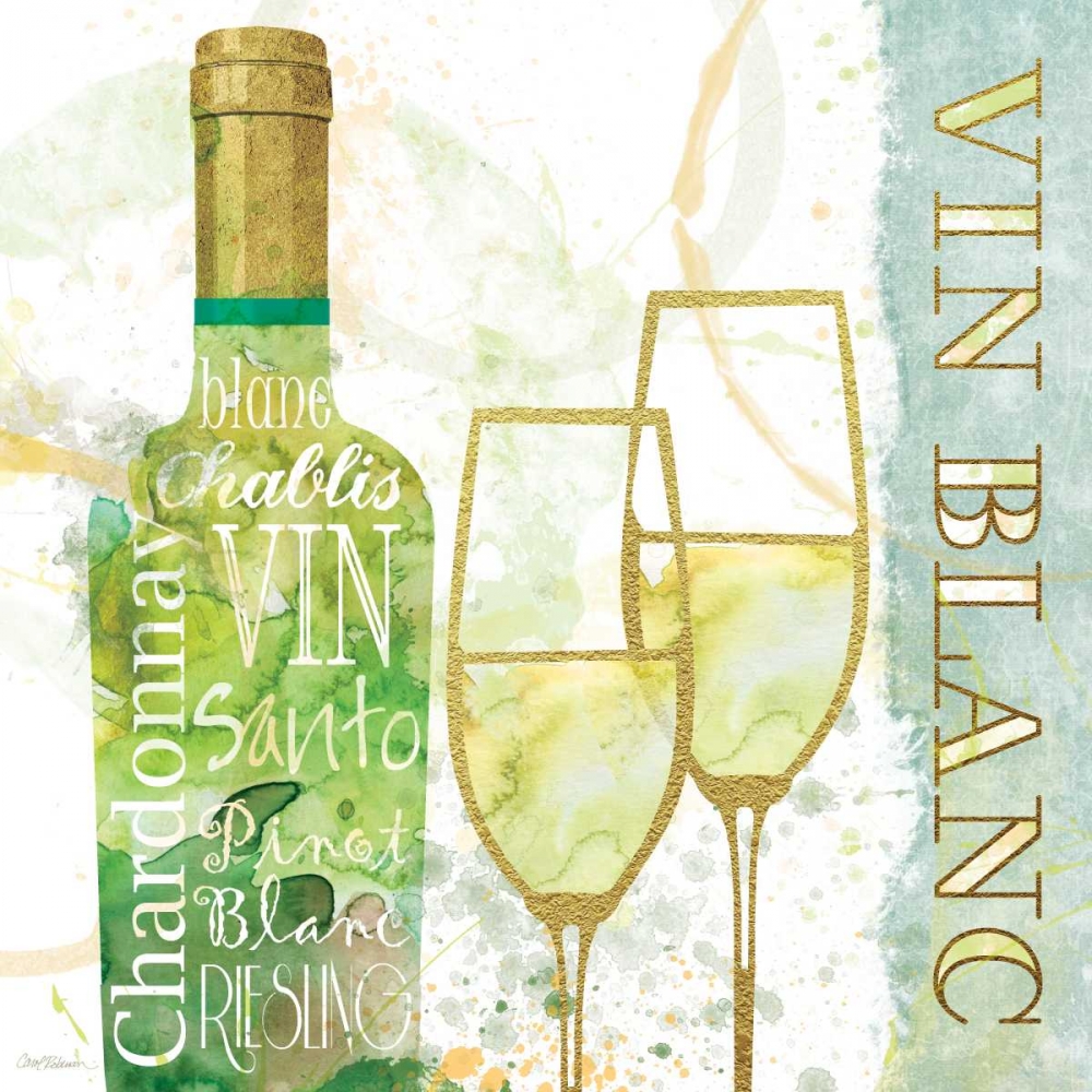 Vin Blanc art print by Carol Robinson for $57.95 CAD