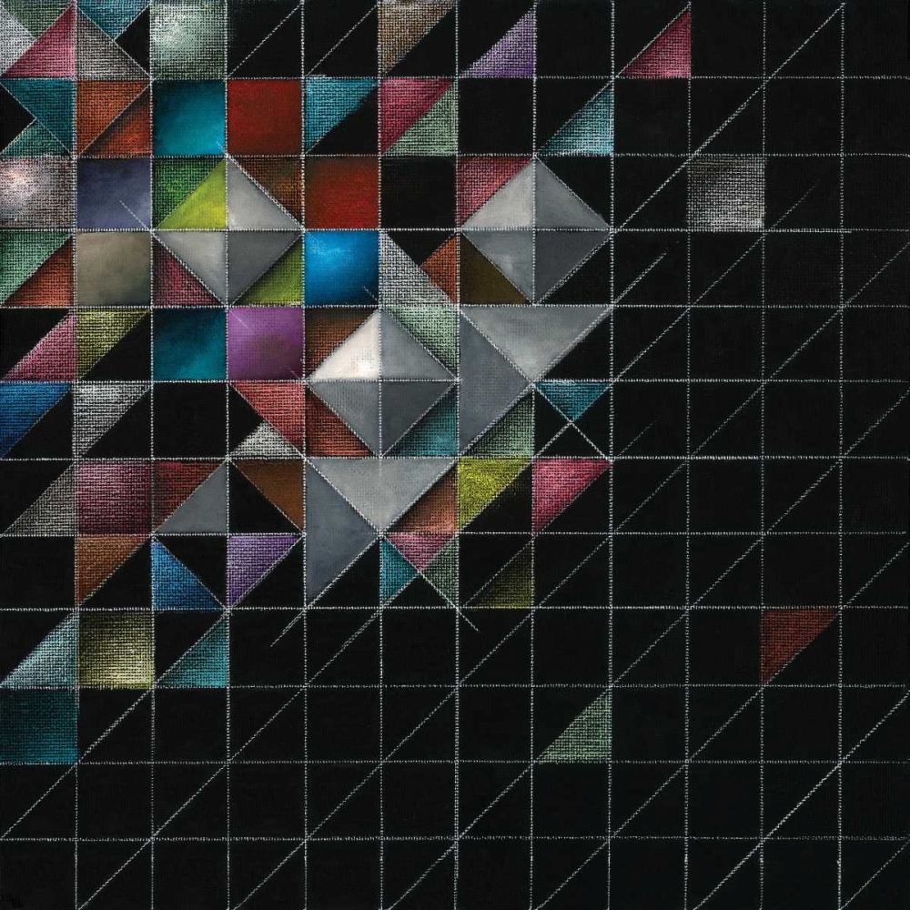 Rainbow Geo II art print by Ken Berman for $57.95 CAD