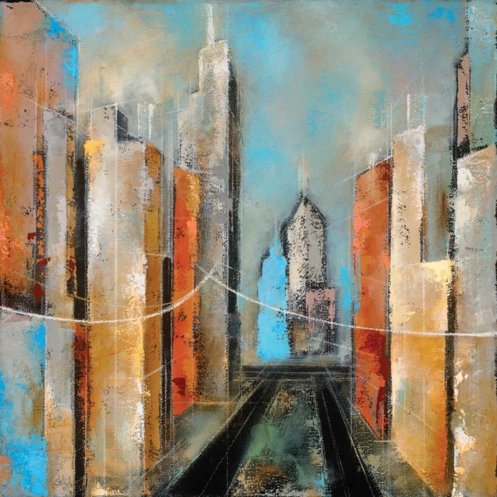 Streetscape I art print by Ken Berman for $57.95 CAD