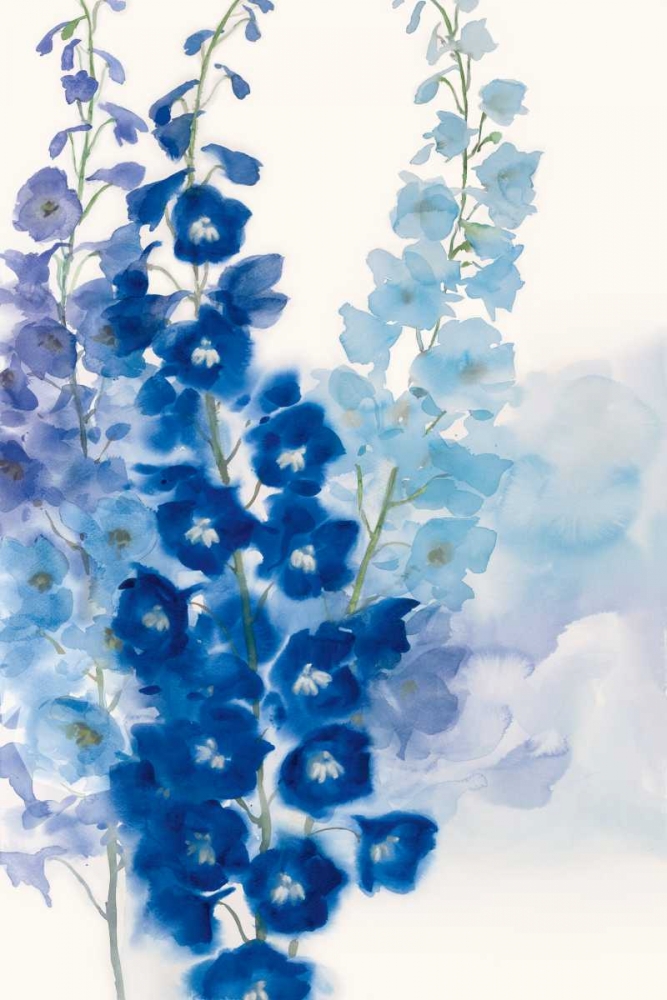 Delphinium I art print by Rogier Daniels for $57.95 CAD