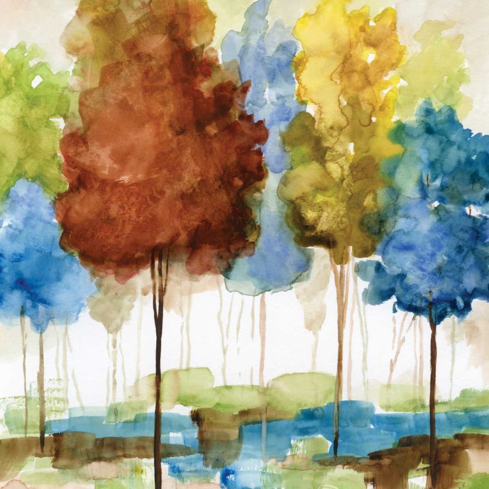 Magical Forest I art print by Nan for $57.95 CAD