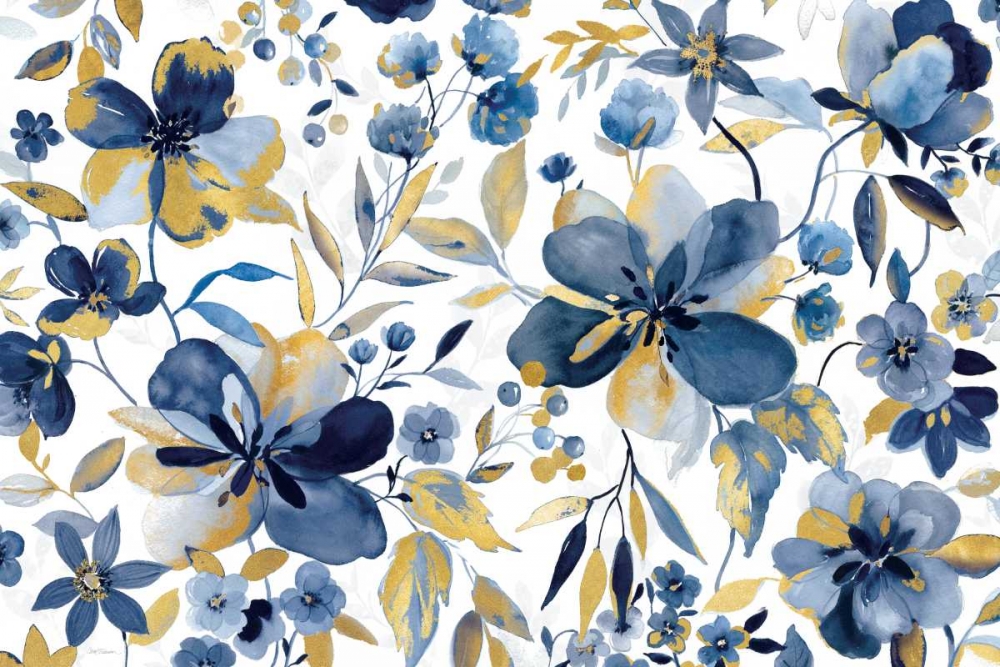 Golden Indigo art print by Carol Robinson for $57.95 CAD