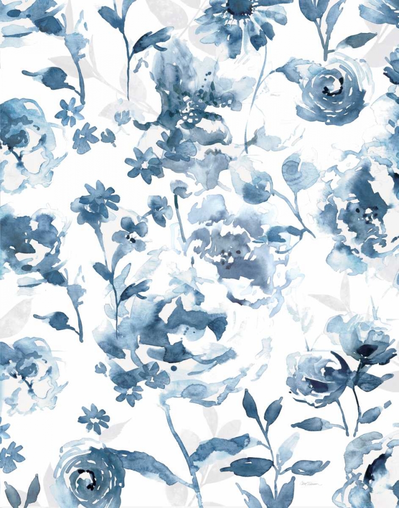 Indigo Garden art print by Carol Robinson for $57.95 CAD