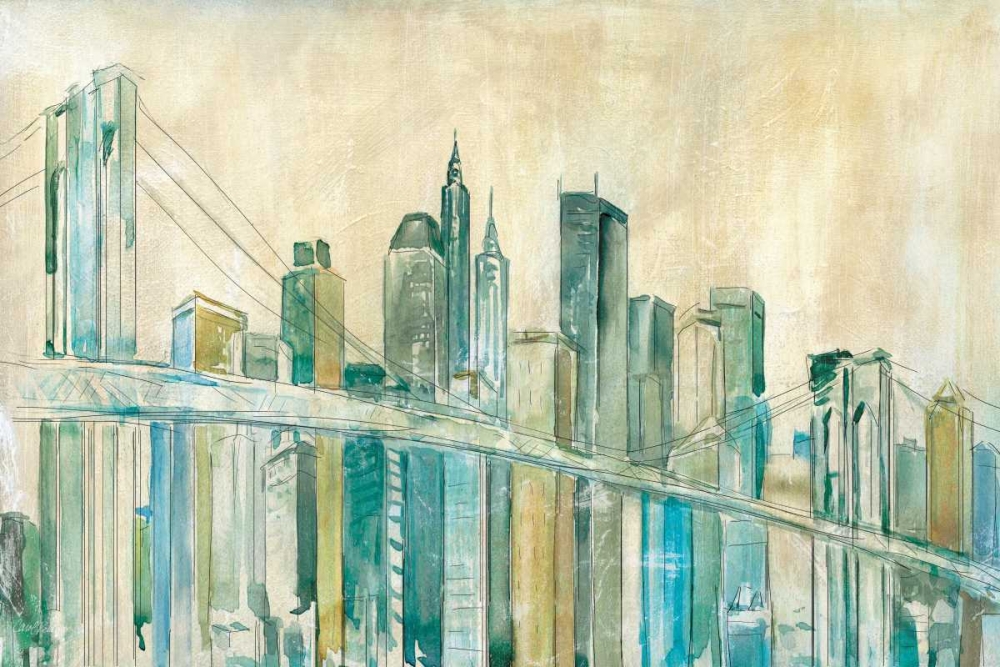 New York City art print by Carol Robinson for $57.95 CAD