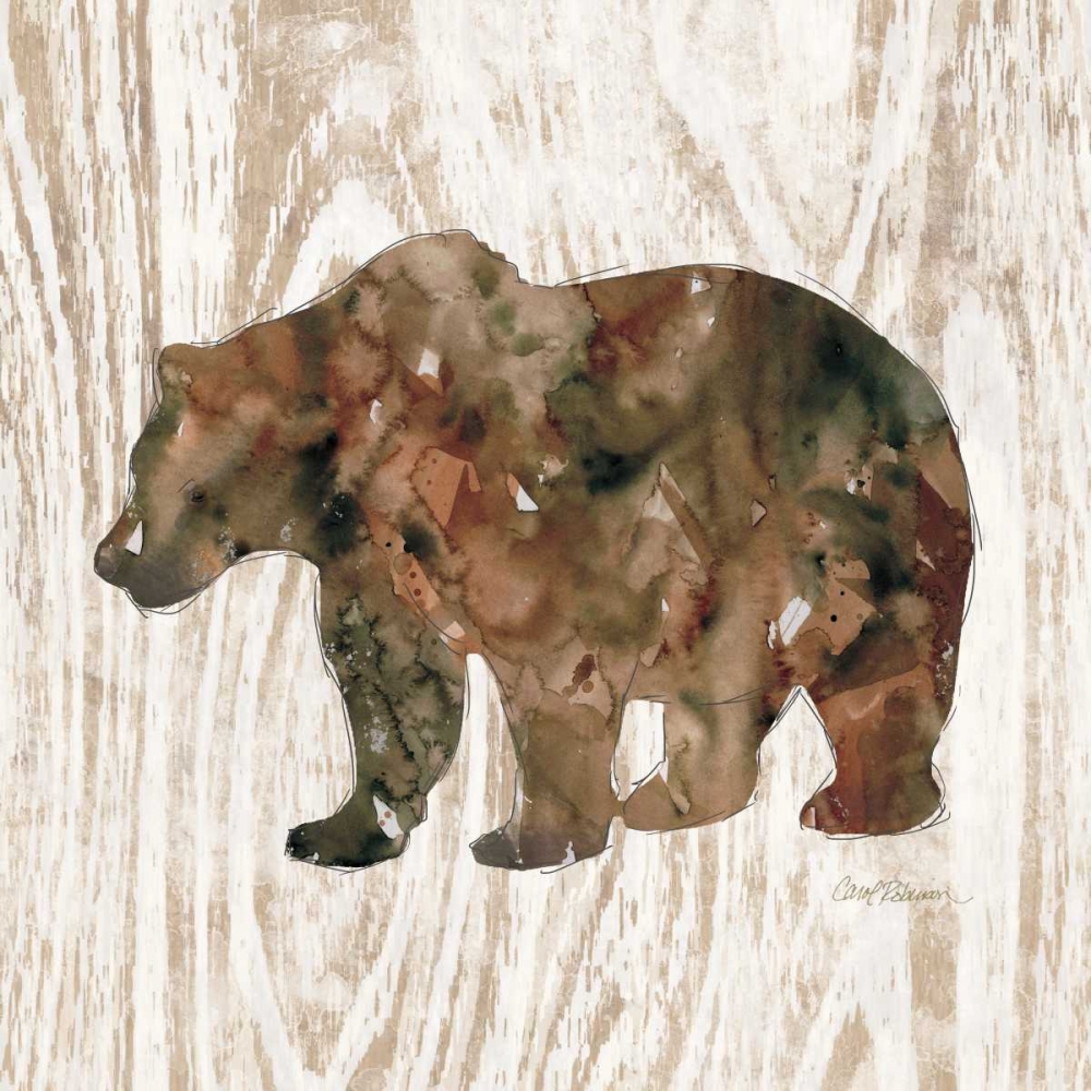 Pine Forest Bear art print by Carol Robinson for $57.95 CAD