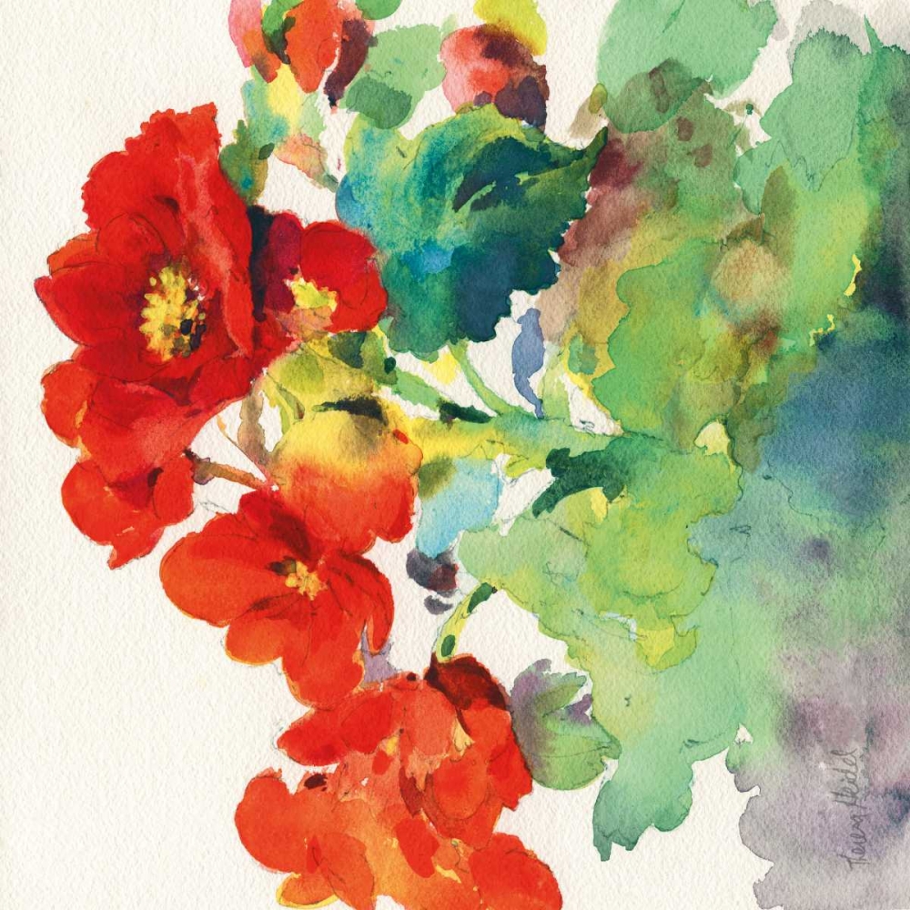 Begonia I art print by Theresa Troise Heidel for $57.95 CAD