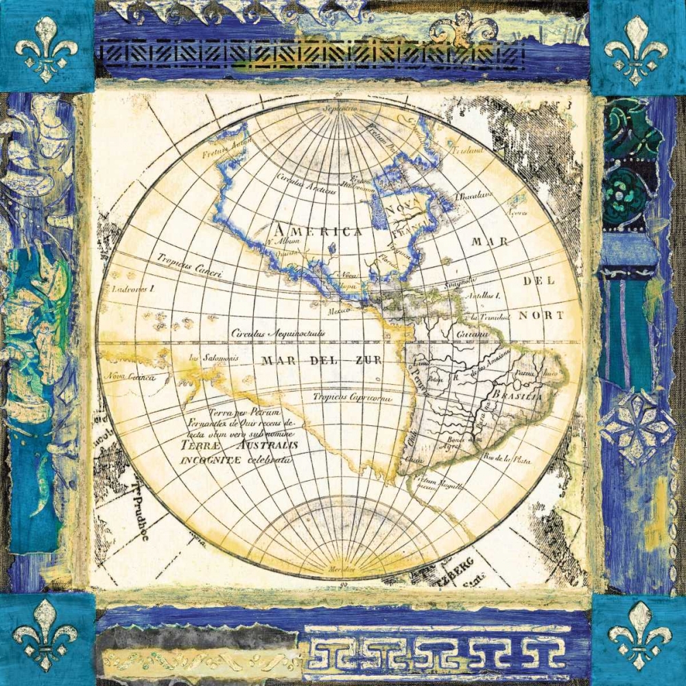 Bohemian Traveler II art print by Tava Studios for $57.95 CAD