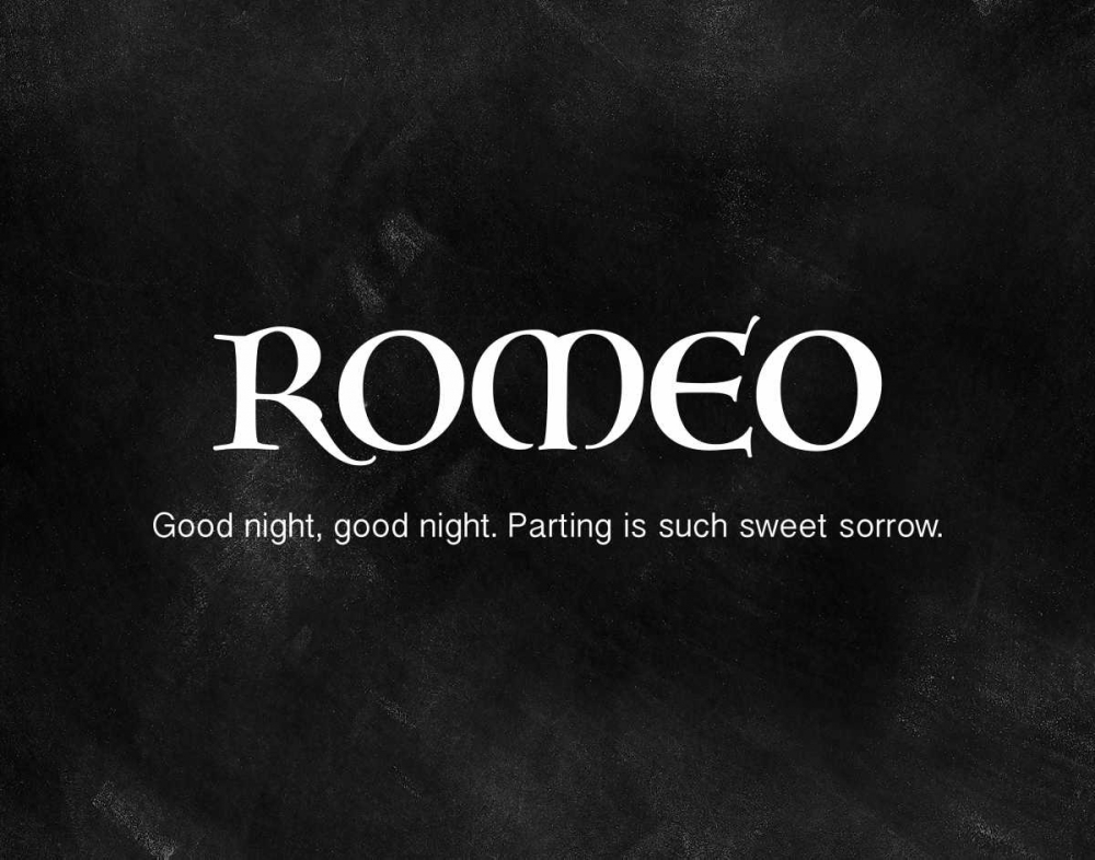 Romeo and Juliet I art print by CAD Designs for $57.95 CAD