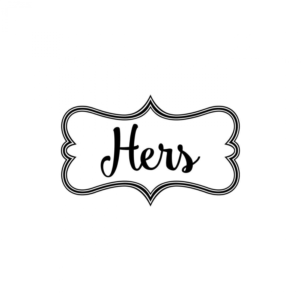 His And Hers II art print by CAD Designs for $57.95 CAD