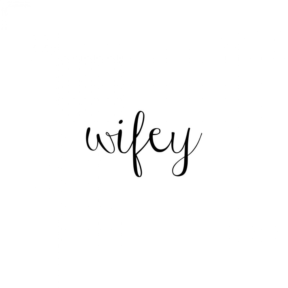 Hubby And Wifey II art print by CAD Designs for $57.95 CAD