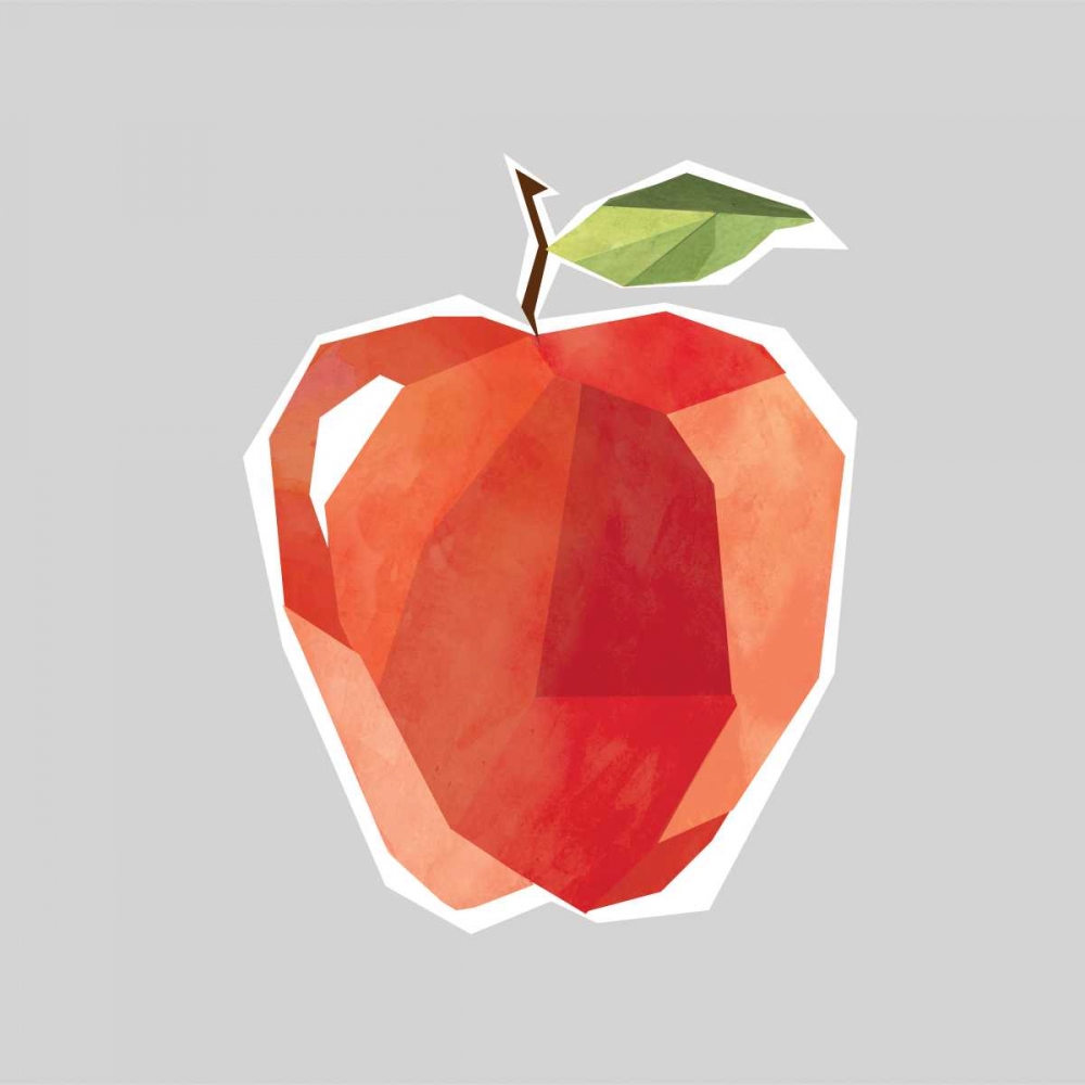 Facet Fruit Red art print by Carol Robinson for $57.95 CAD