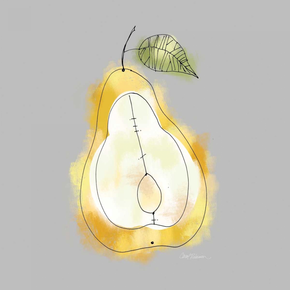 Splash Of Pear art print by Carol Robinson for $57.95 CAD