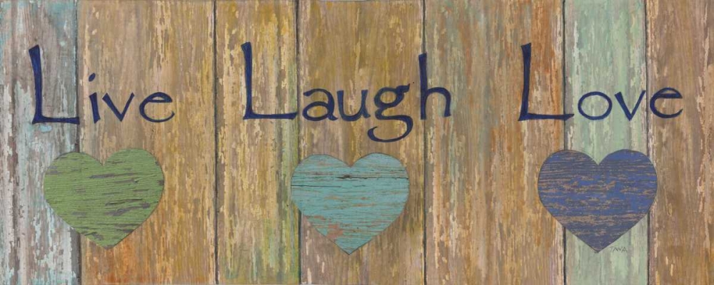 Live, Laugh, Love art print by Tava Studios for $57.95 CAD