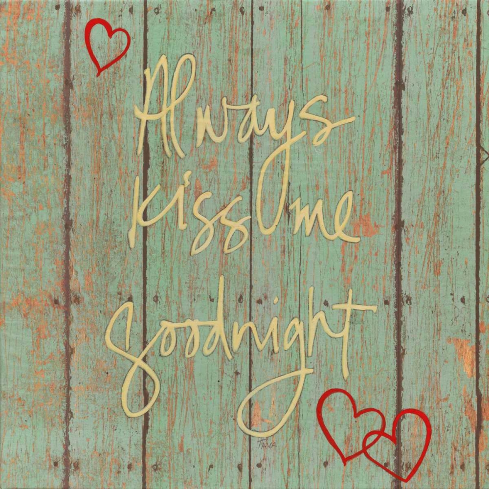 Kiss Me Goodnight art print by Tava Studios for $57.95 CAD