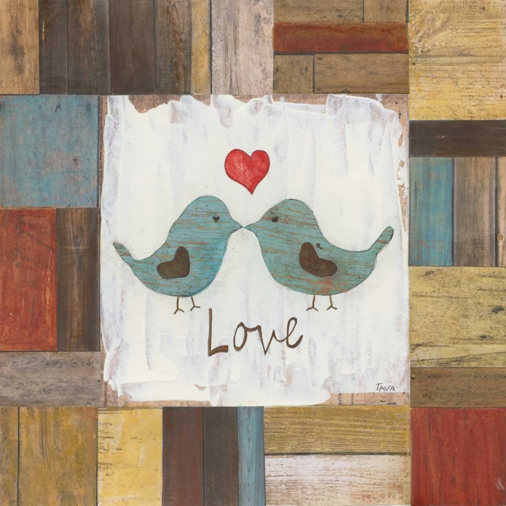 Love Birds art print by Tava Studios for $57.95 CAD