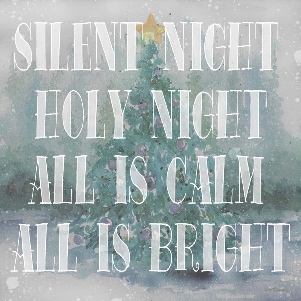 Silent Night art print by Carol Robinson for $57.95 CAD