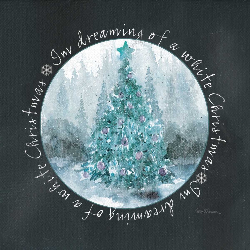 White Christmas art print by Carol Robinson for $57.95 CAD