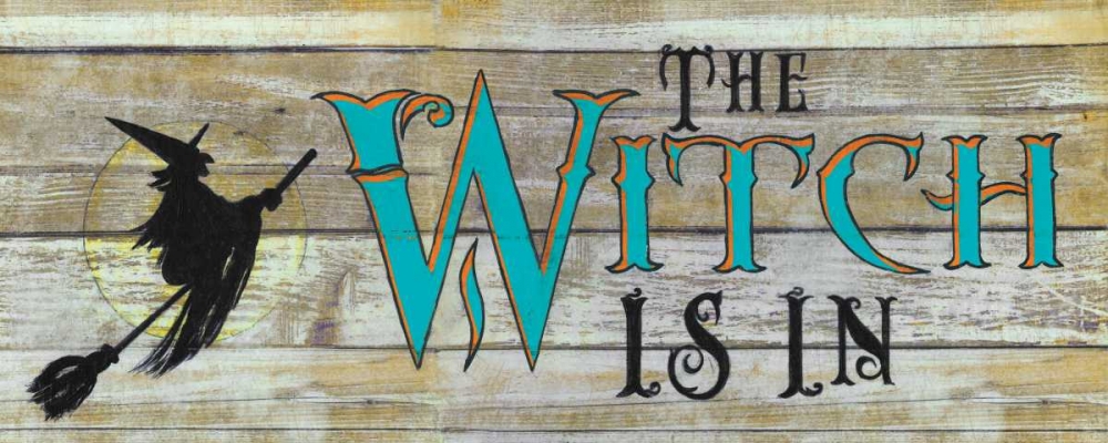 The Witch is In art print by Janet Tava for $57.95 CAD