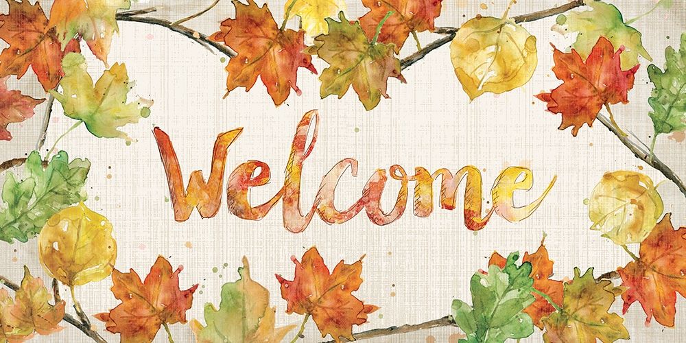 Fall Welcome art print by Carol Robinson for $57.95 CAD