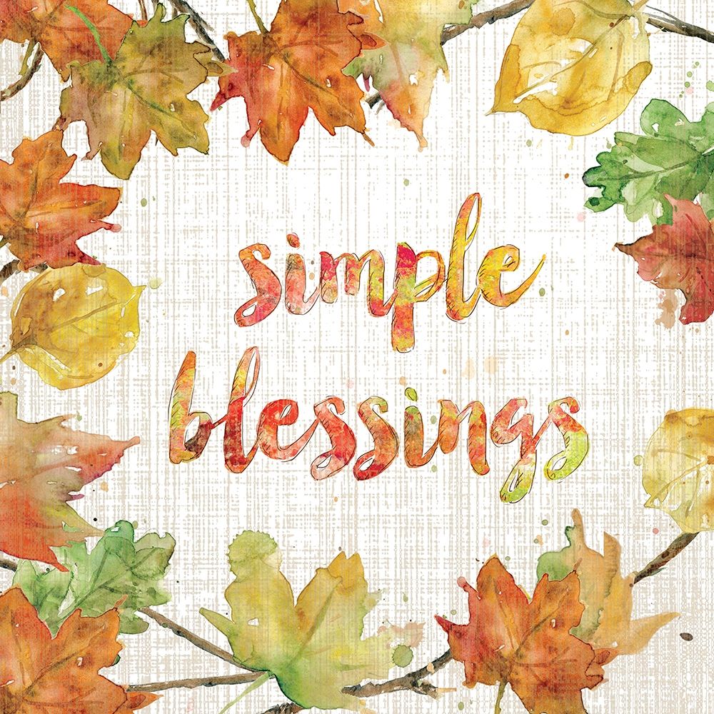 Fall Blessings art print by Carol Robinson for $57.95 CAD