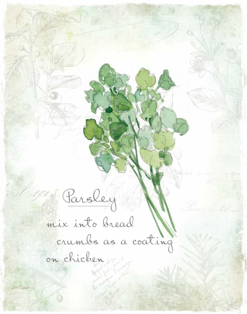 Fresh Parsley art print by Carol Robinson for $57.95 CAD