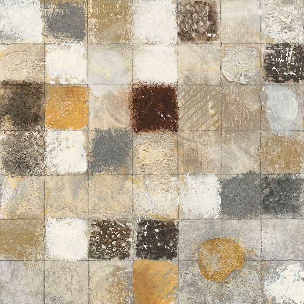 Metallic Mosaic I art print by Tava Studios for $57.95 CAD
