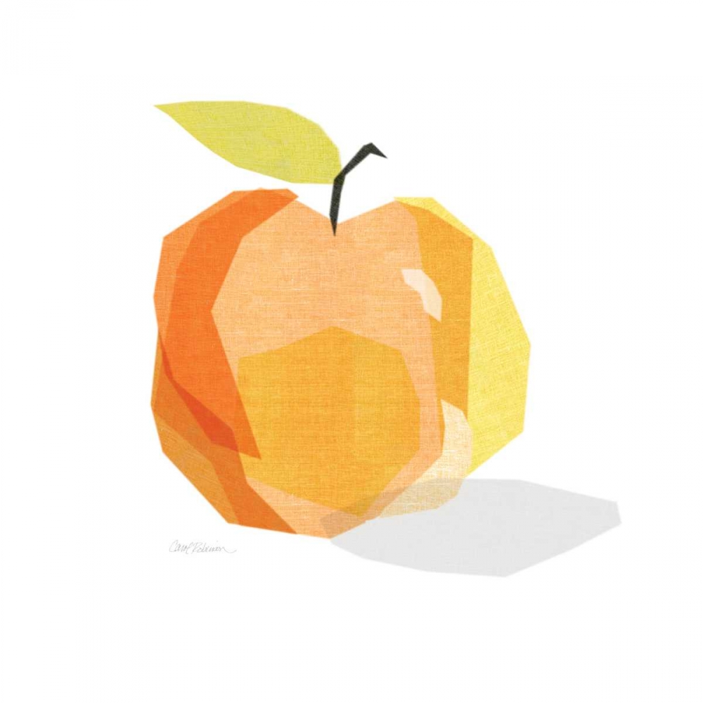 Red Linen Apple art print by Carol Robinson for $57.95 CAD