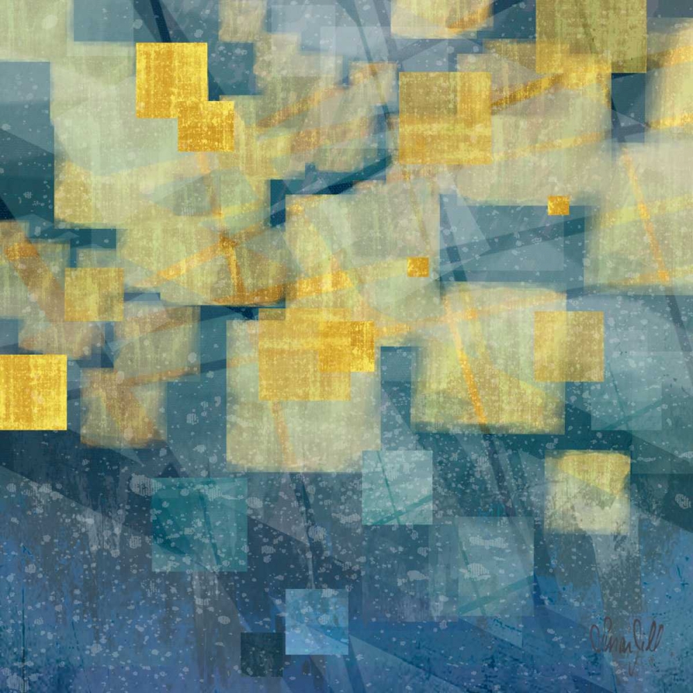 Indigo Rain art print by Susan Jill for $57.95 CAD