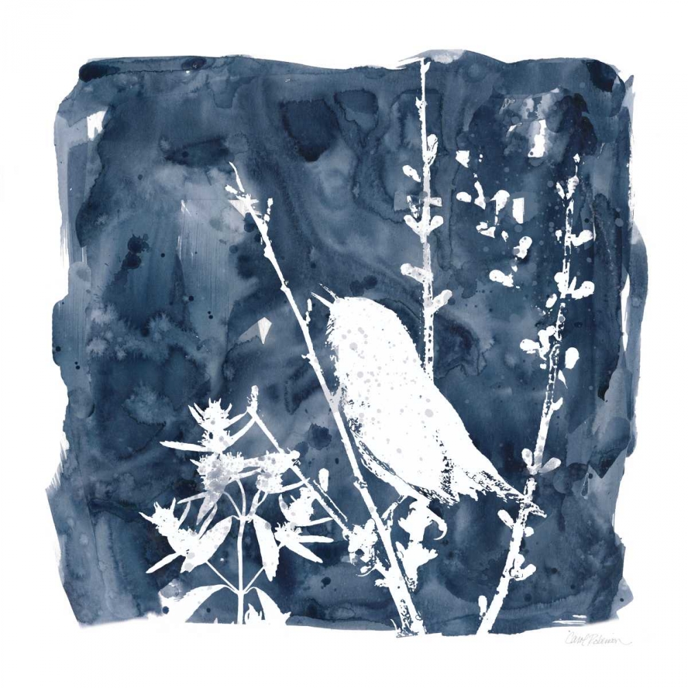 Indigo Bird II art print by Carol Robinson for $57.95 CAD
