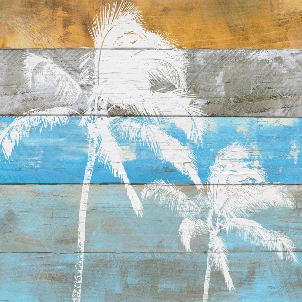 Woodgrain Palms art print by Katrina Craven for $57.95 CAD