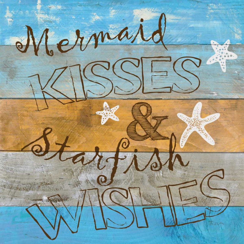 Woodgrain Mermaid art print by Katrina Craven for $57.95 CAD