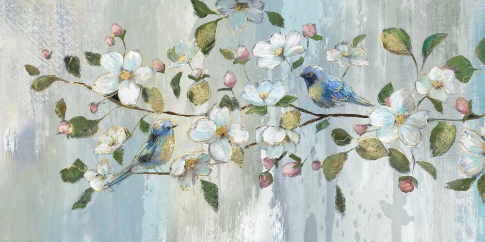 Painterly Spring art print by Nan for $57.95 CAD