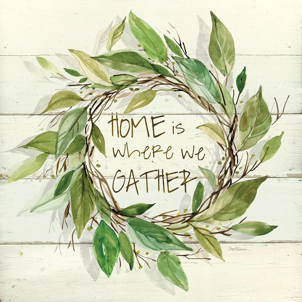 We Gather Bayleaf art print by Carol Robinson for $57.95 CAD