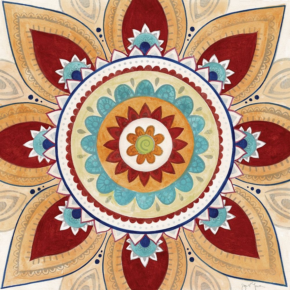 Jeweled Mosaic art print by Tava Studios for $57.95 CAD