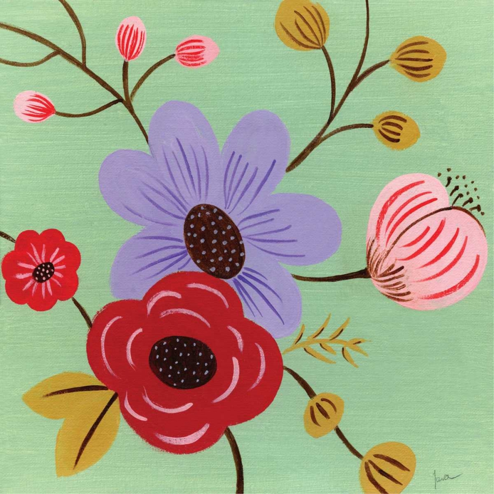 Vintage Flowers art print by Tava Studios for $57.95 CAD